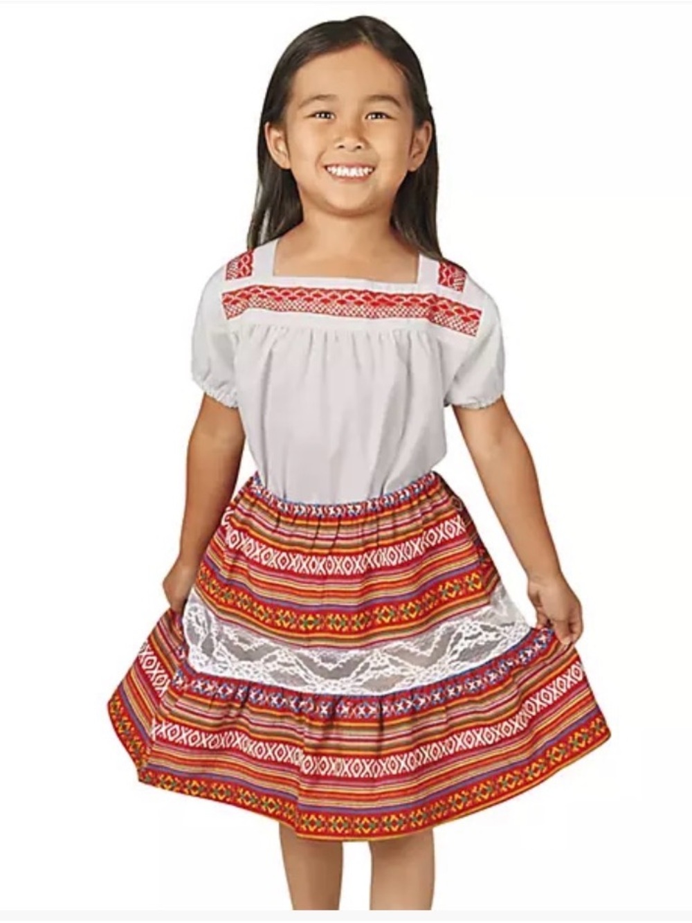 Lakeshore Mexican Falda and Blusa